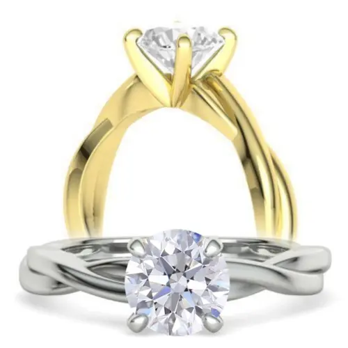 טבעת אירוסין גוף מתפתל