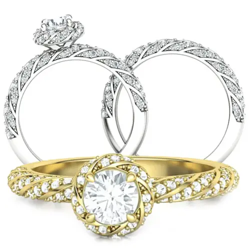 טבעת אירוסין מיוחדת ליידי