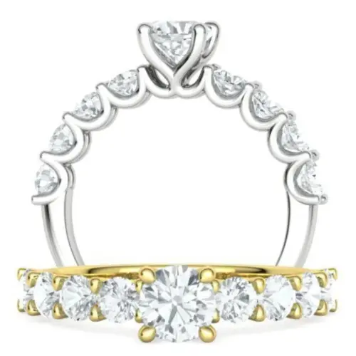 טבעת אירוסין בעבודת יד