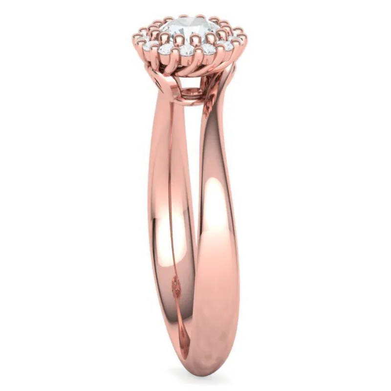 טבעת אירוסין עדינה וינטאג' – תמונה 3