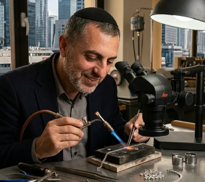 שמעון בן דוד צורף ומשבץ תכשיטים